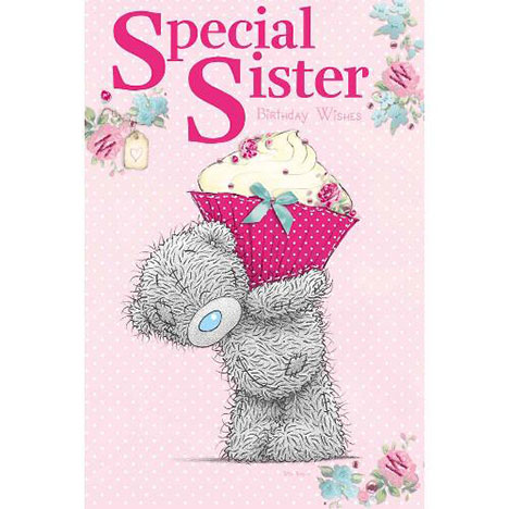 Special Sister with Cupcake Birthday Me to You Bear Card £2.40